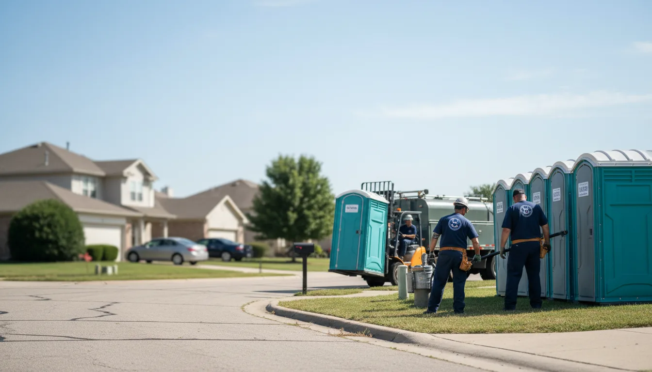 Porta Potty Rental in Pollok, TX near me